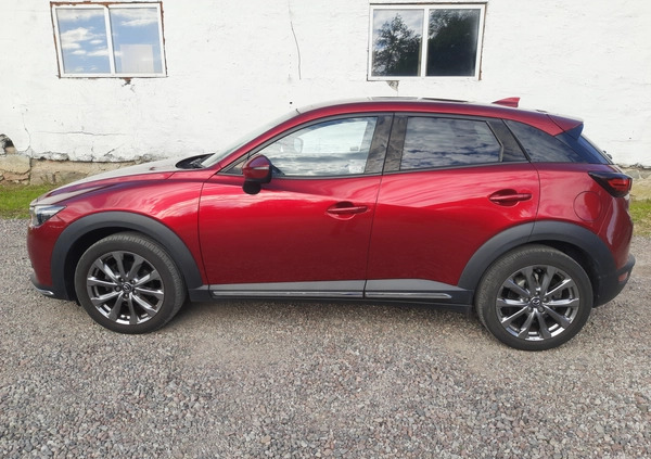 Mazda CX-3 cena 45900 przebieg: 21676, rok produkcji 2019 z Olsztyn małe 326